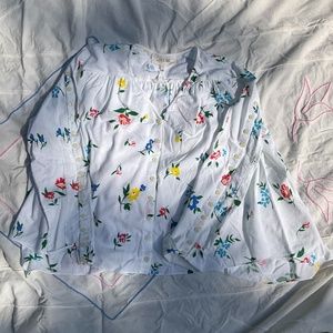 The GREAT. Floral blouse